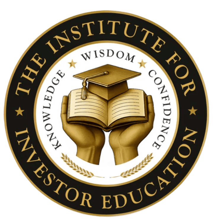 Institute for Investor Education logo with book.